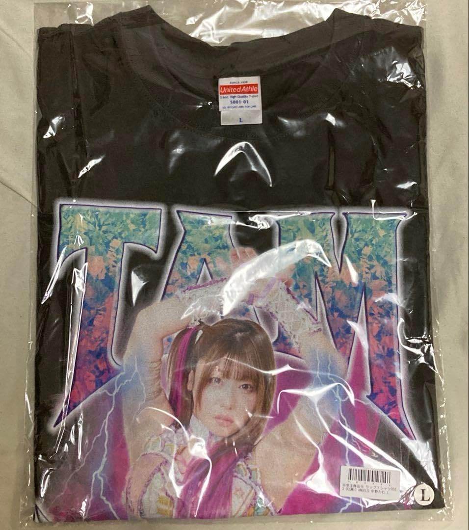 中野たむ ラップTシャツ スターダム 女子プロレス コズミック