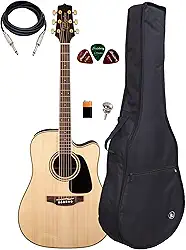 Violão Elétrico Takamine Folk Gd51 Ce Natural Capa Reforçada