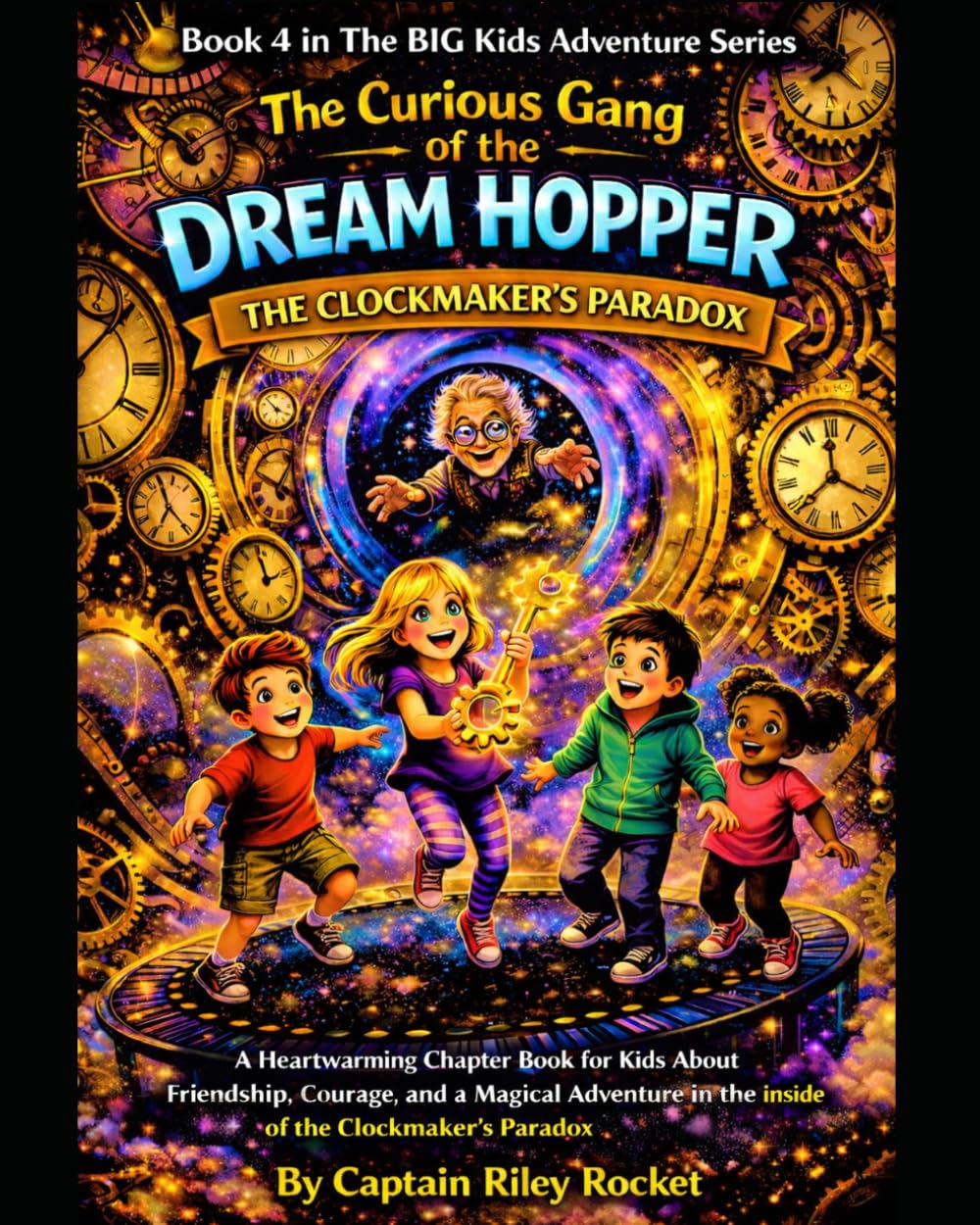 The Curious Gang of the Dream Hopper - The Clockmaker's Paradox: A Heartwarming Chapter Book for Kids About Friendship, Courage, and a Magical Adventure in the Inside of the Clockmaker’s Paradox