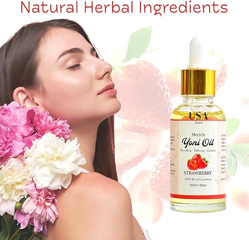 Miniatura 6 de MERICH Aceite natural de yoni  Aceite de desintoxicación Yoni femenino  Restaura el equilibrio del pH para las mujeres  Elimina el olor  Apriete