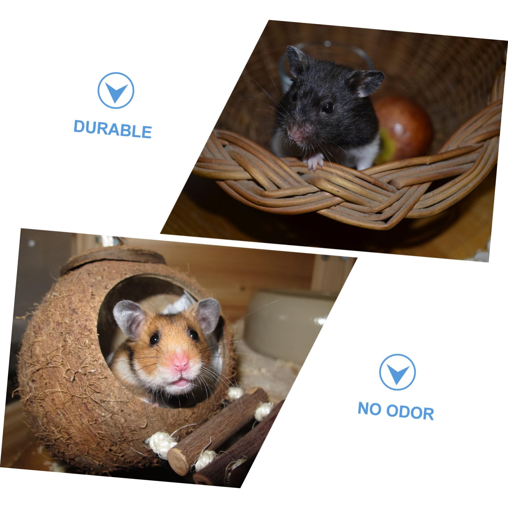VANZACK 8piezas Botella De Agua para Pequeños Animales Rodillo De Inoxidable para Hámster Conejo Cobaya y Otros Roedores Diseño Anti-Fugas y Fácil De Usar Capacidad para Jaulas