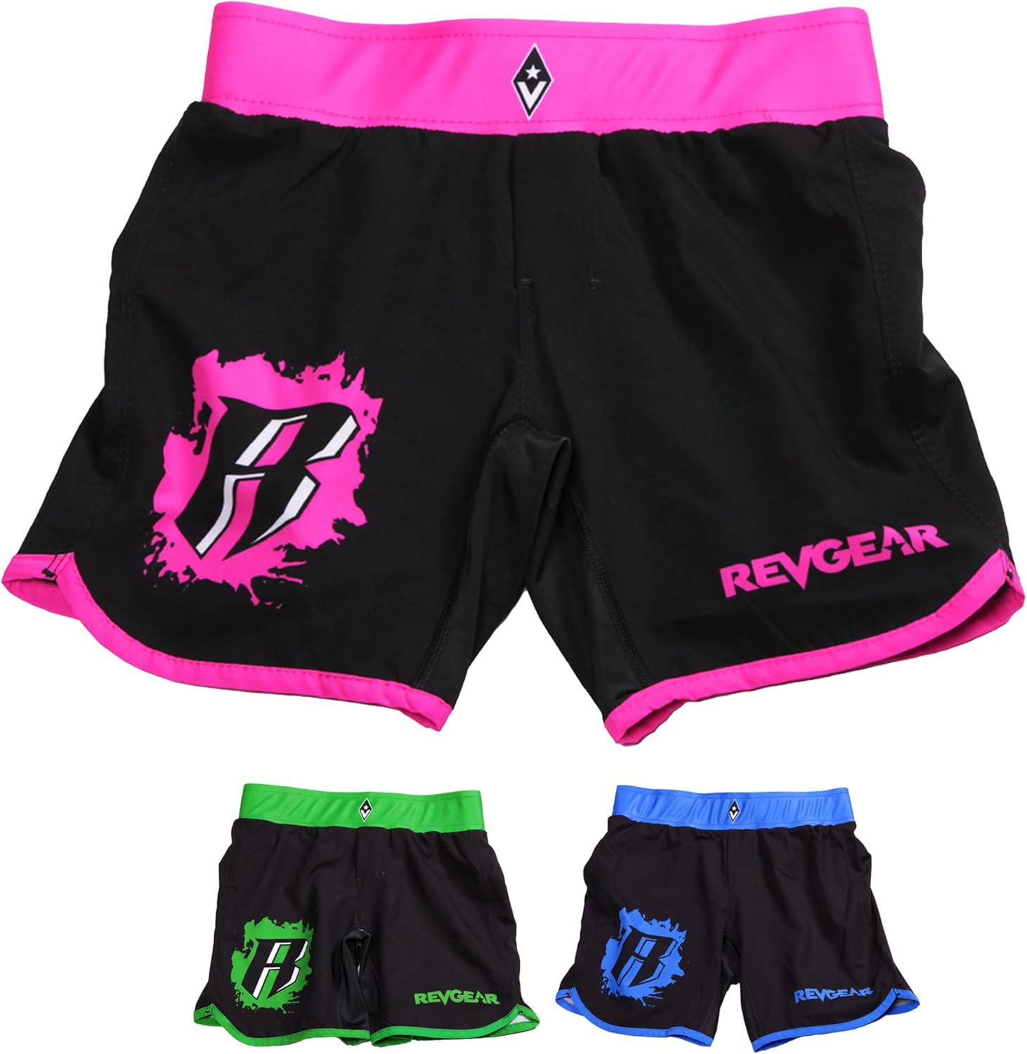 Revgear Kids MMA and BJJ Fight Shorts – Perfect for MMA, Muay Thai, and Boxing and Meets the Demands of Young Martial Artists