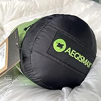 Vista 4 de Saco de compresión para acampar para saco de dormir, accesorios 20D, impermeable, bolsa de almacenamiento ultraligera para exteriores