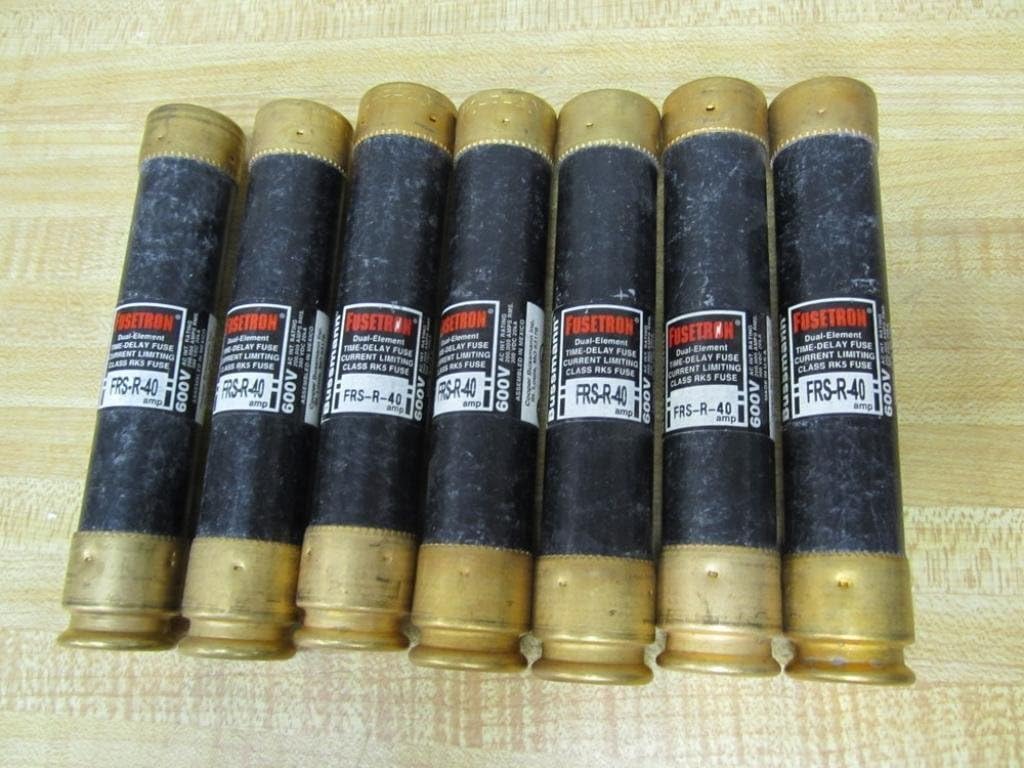Fusetron FRS-R-40 Bussmann Fuse FRSR40 Cooper (Pack of 7) - Amazon.com