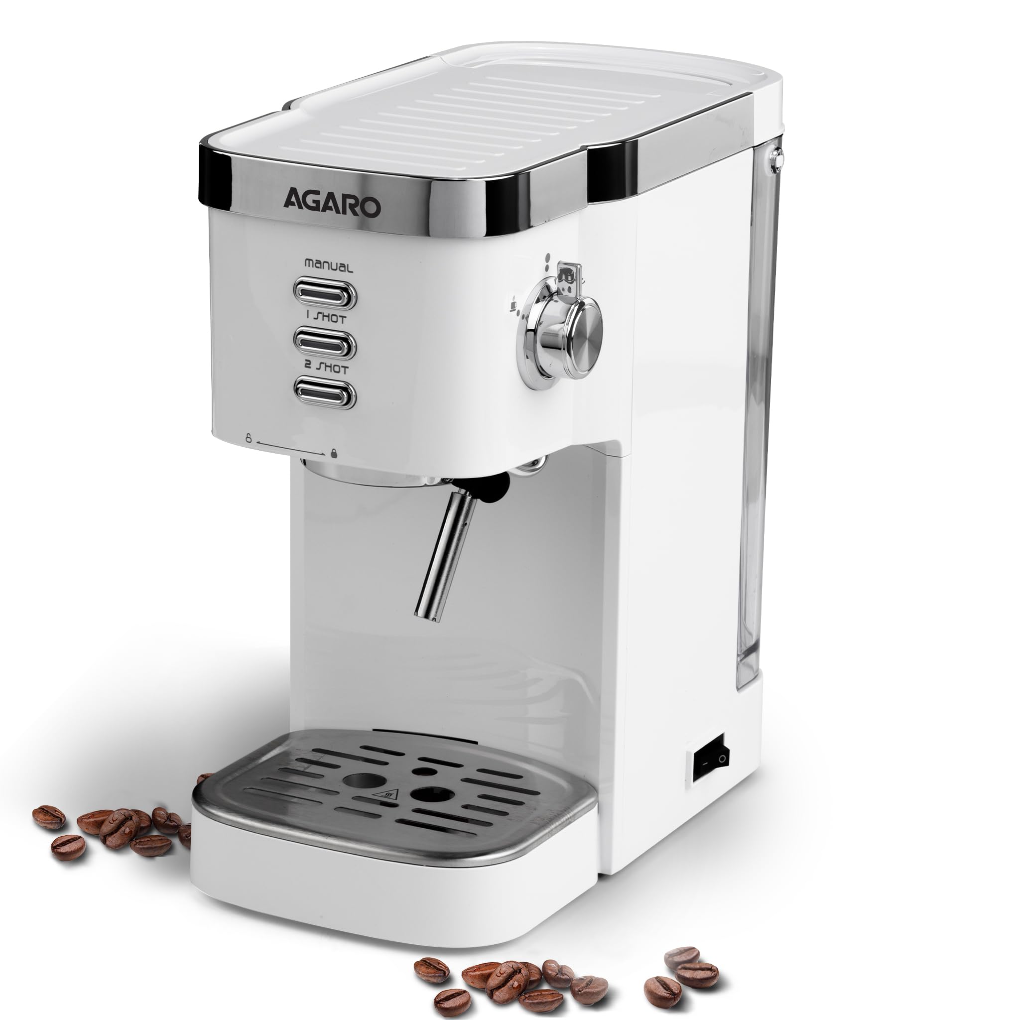 Agaro Regency Espresso Coffee Maker Adjustable Pressure Up To 20