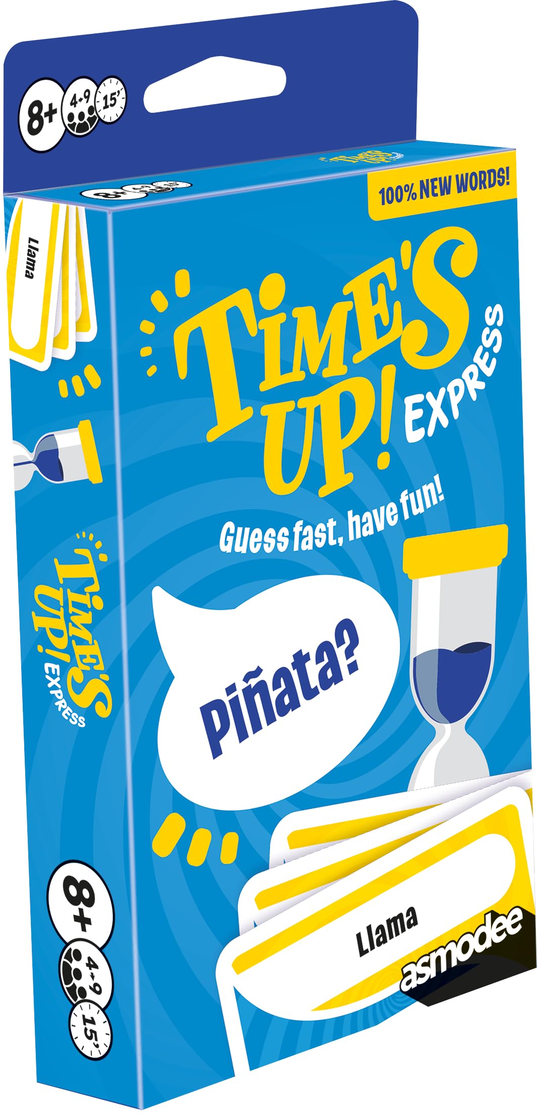 Asmodee | Time's Up! Express | Quick Family Party Game | Ages 8+ | 4-9 Players | 15+ Minutes Playing Time
