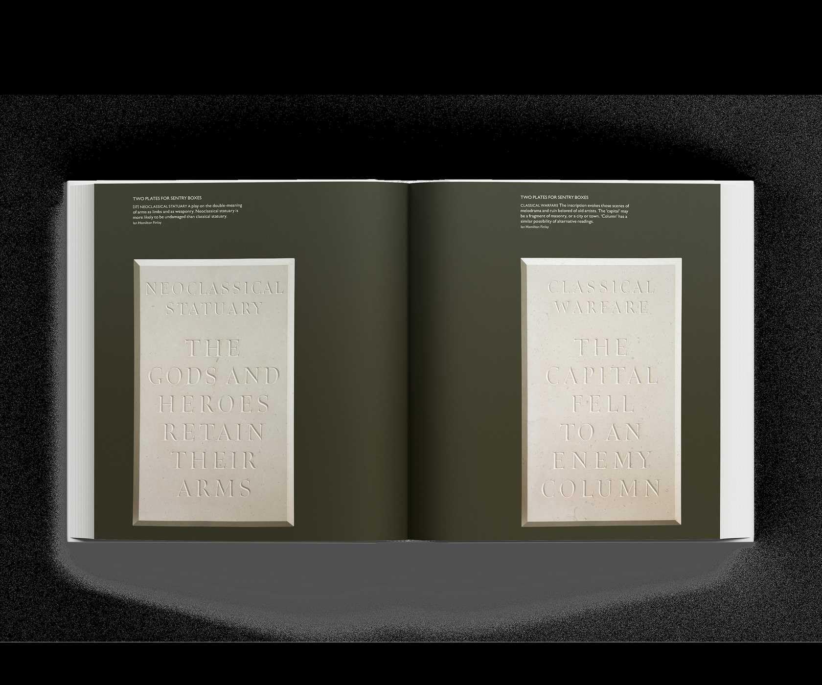 Fragments: Ian Hamilton Finlay /anglais