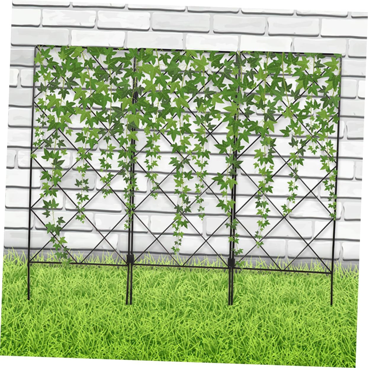 2pcs Garden Plant Climbing Holder Garden Trellis for Tomatoes and Climbing Plants Sturdy Support for Outdoor and Indoor Vines Easy to Install and Foldable Design