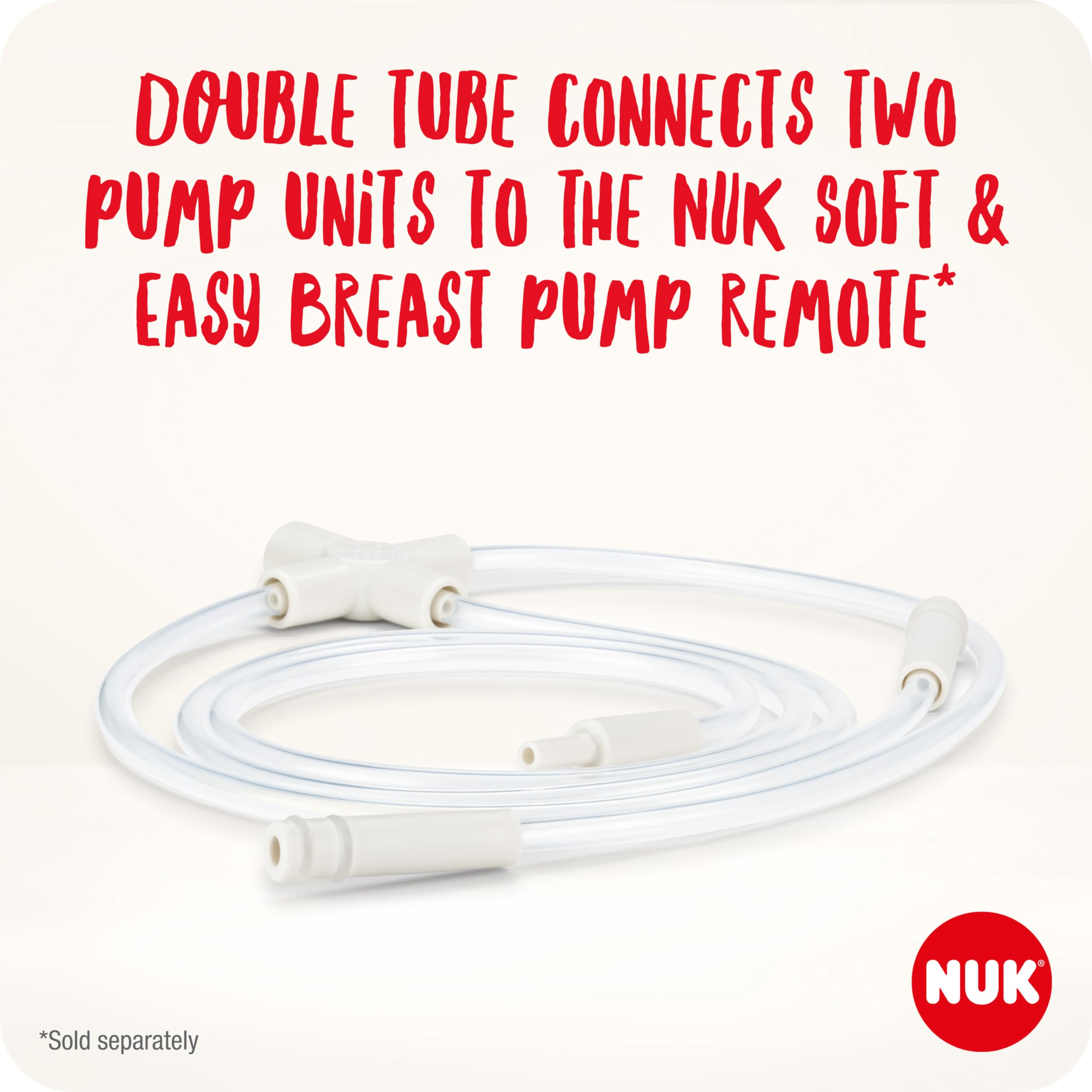 NUK Soft & Easy zestaw rozszerzający | do elektrycznej laktatora Soft & Easy | w zestawie butelka dla niemowląt NUK Perfect Match 150 ml | 1 sztuka