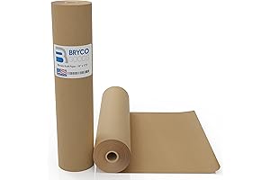 Bryco Goods Brown Kraft Paper Roll: Jumbo-Sized for Limitless Possibilities