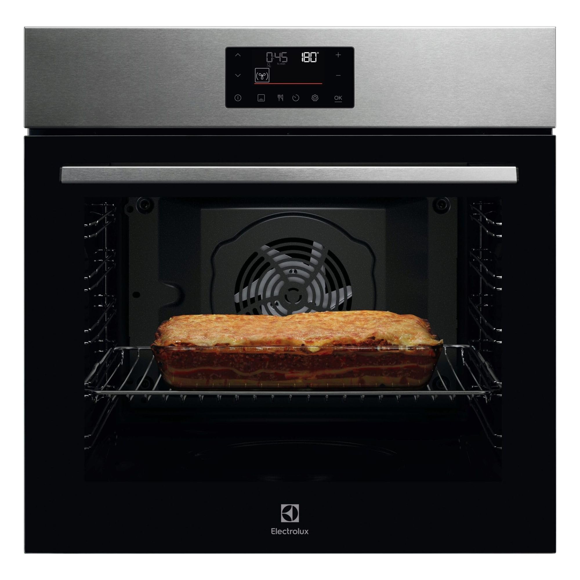 Forno da incasso multifunzione Electrolux EOF4P0PX2 72 L ventilato SurroundCook pulizia pirolitica inox antimpronta classe A++