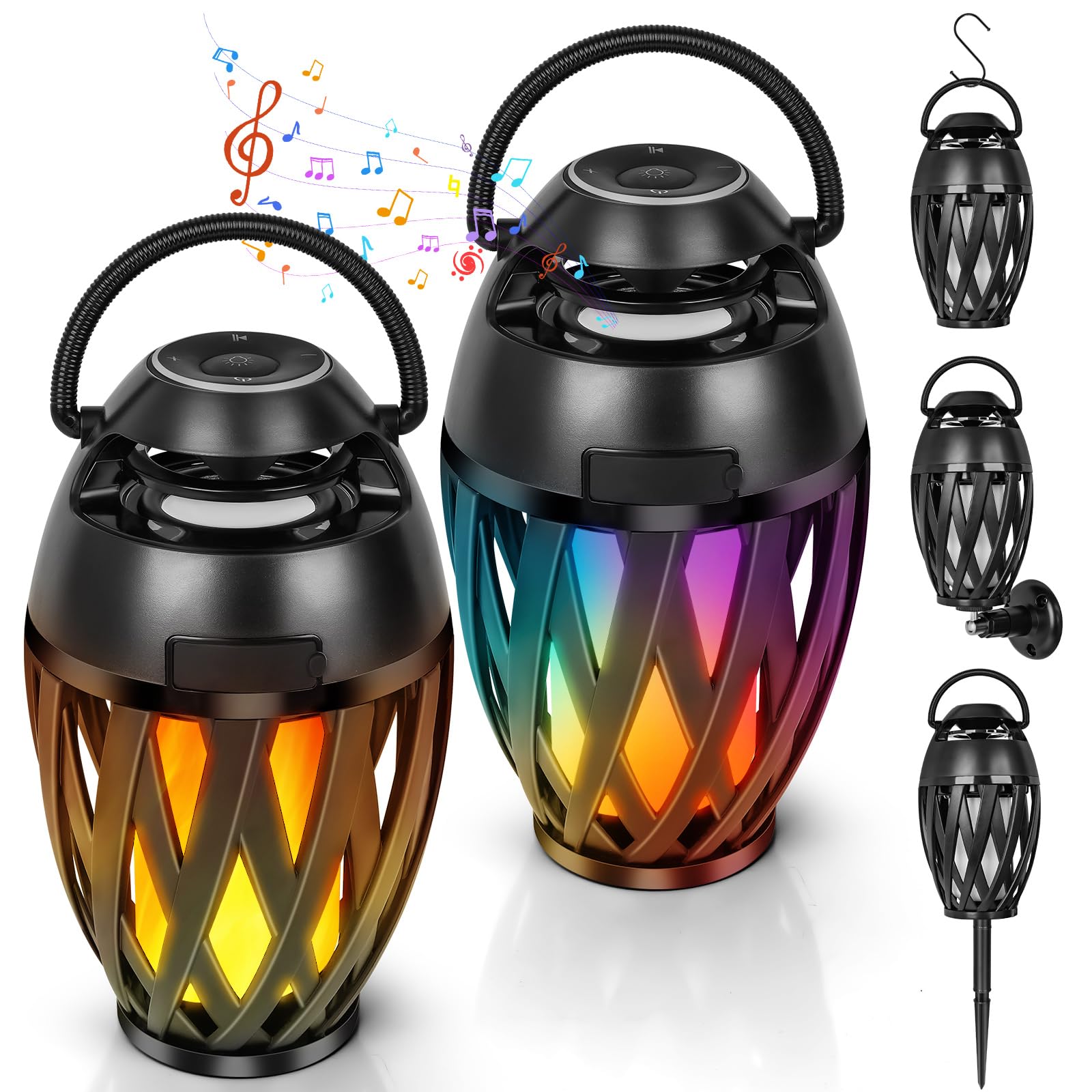 Boopp Flame Lamp Speaker 2-Pack