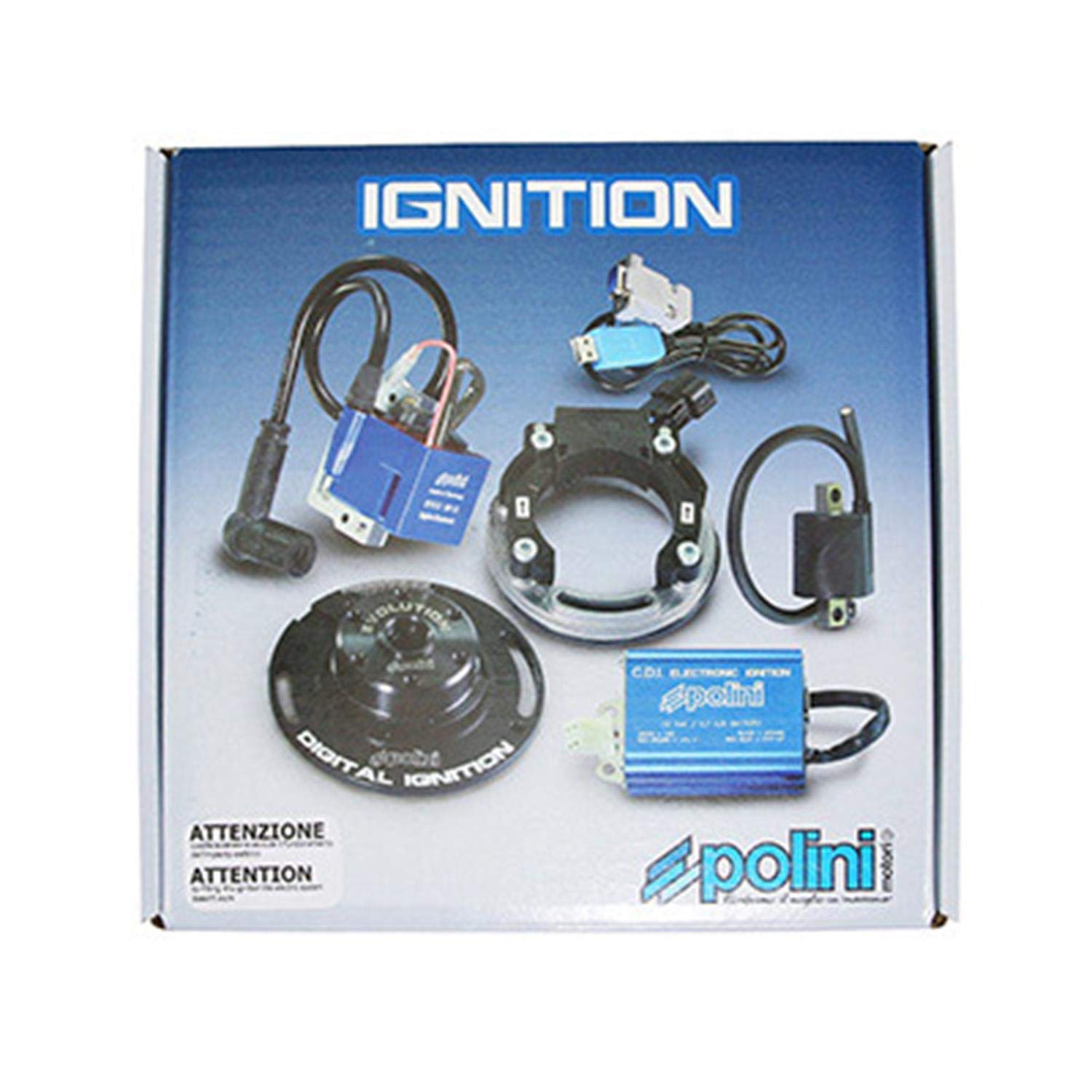 POLINI ALLUMAGE 50 A BOITE Digital PVL Sans ECLAIRAGE pour MINARELLI 50 AM6-DERBI 50 Senda, GPR -171.0555-