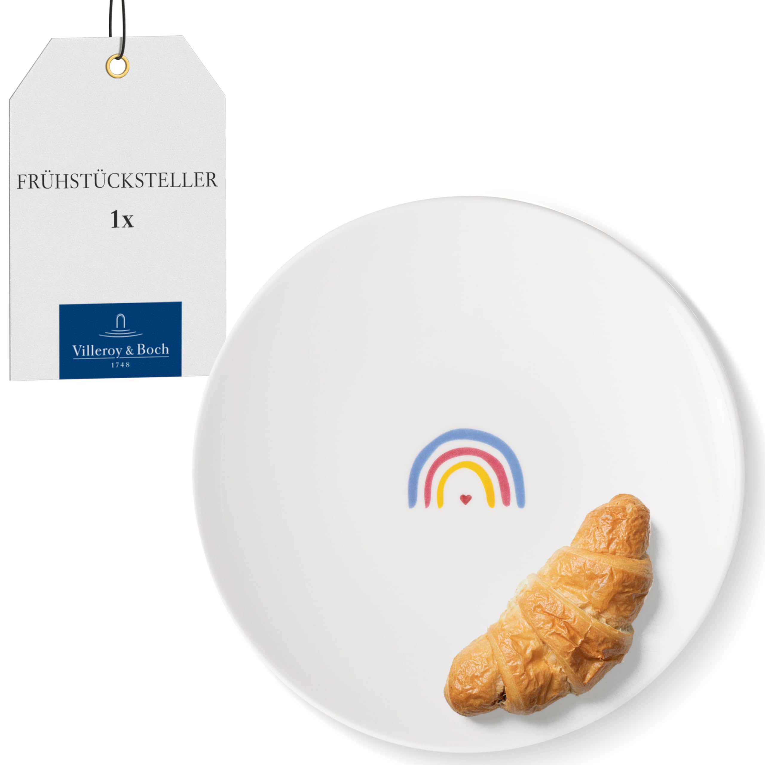 Frühstücksteller Happy Birthday With Love ø 21,2 cm Set van 6