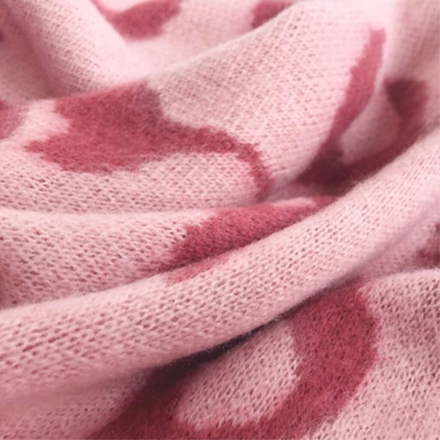 Miękki Szal Modny Szalik Damski Miękki Owinięty W Stylowy I Lekki Szalik Na Co Dzień(Pink)
