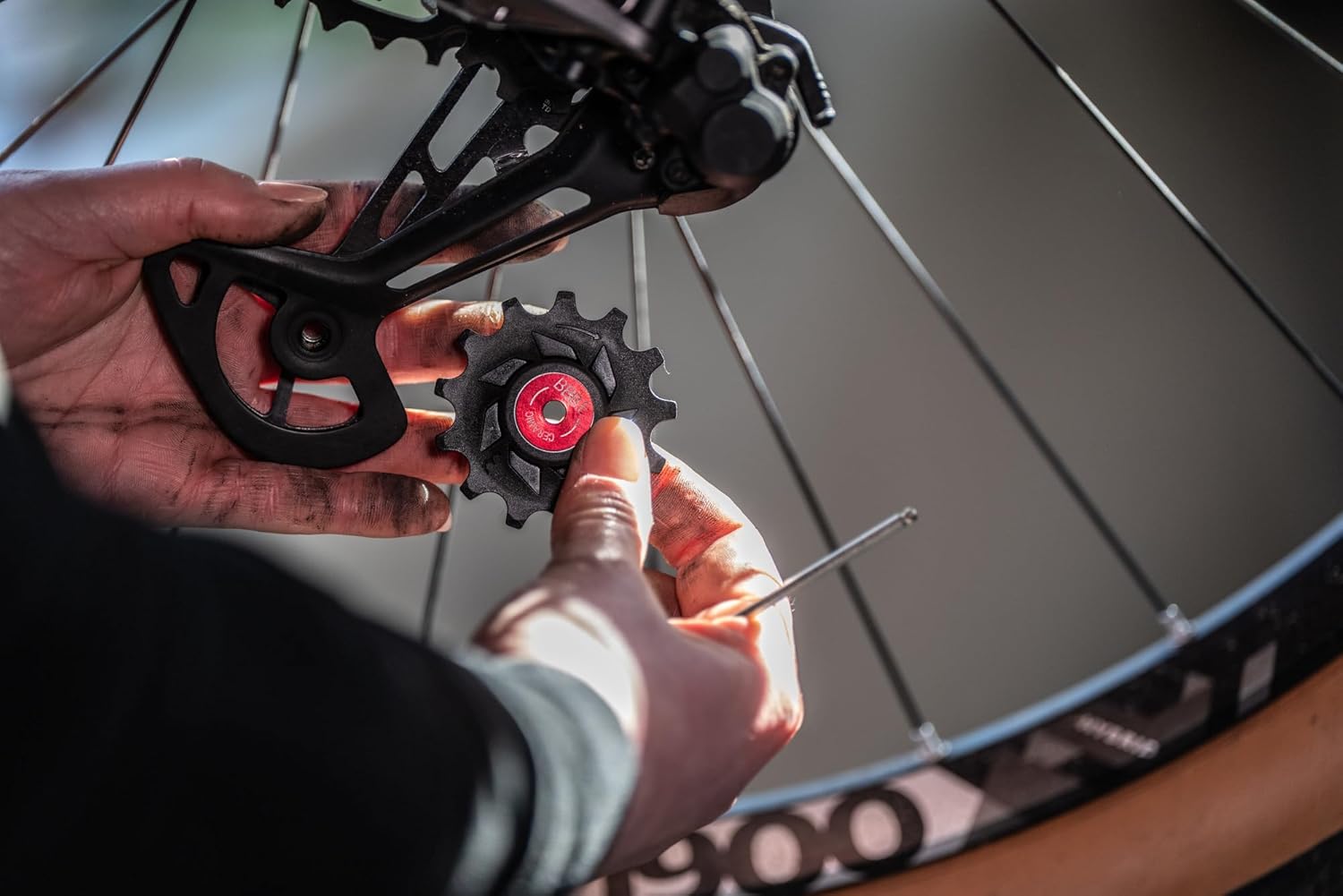 BBB Cycling, 2X 11-T Derailleur RollerBoys Rear Wheel Pulleys for Urban and Road Bikes, 9-10- and 11-Speed Campagnolo Shimano and SRAM BDP-02