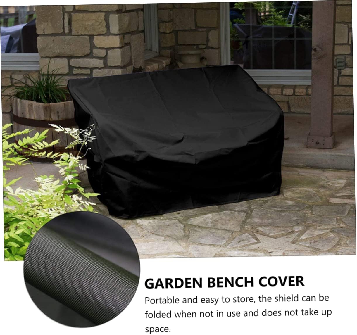Garden Bench Cover Oxford Patio Furniture Shield Lightweight Uv Frost Resistant