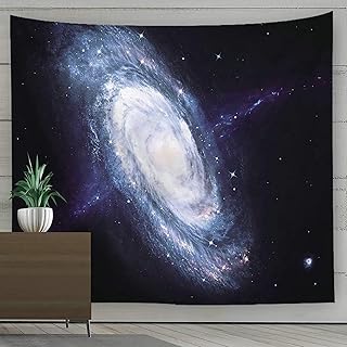 Amody Arazzi da Parete Galassia Stellato Cielo Arazzi Multicolore Coperta per Soggiorno Camera da Letto Stile B 200x150 CM