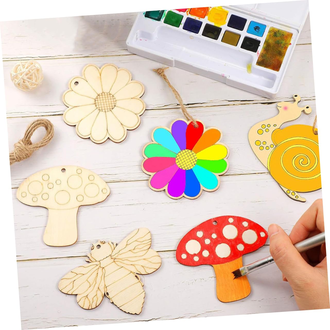 Abaodam 2sets Dibujo Infantil De Astillas De Madera. Espacios En Madera Para Manualidades Recortes De Sin Terminar Rebanadas De Graffiti De Bricolaje Ficha De Grafiti 80pcs*2
