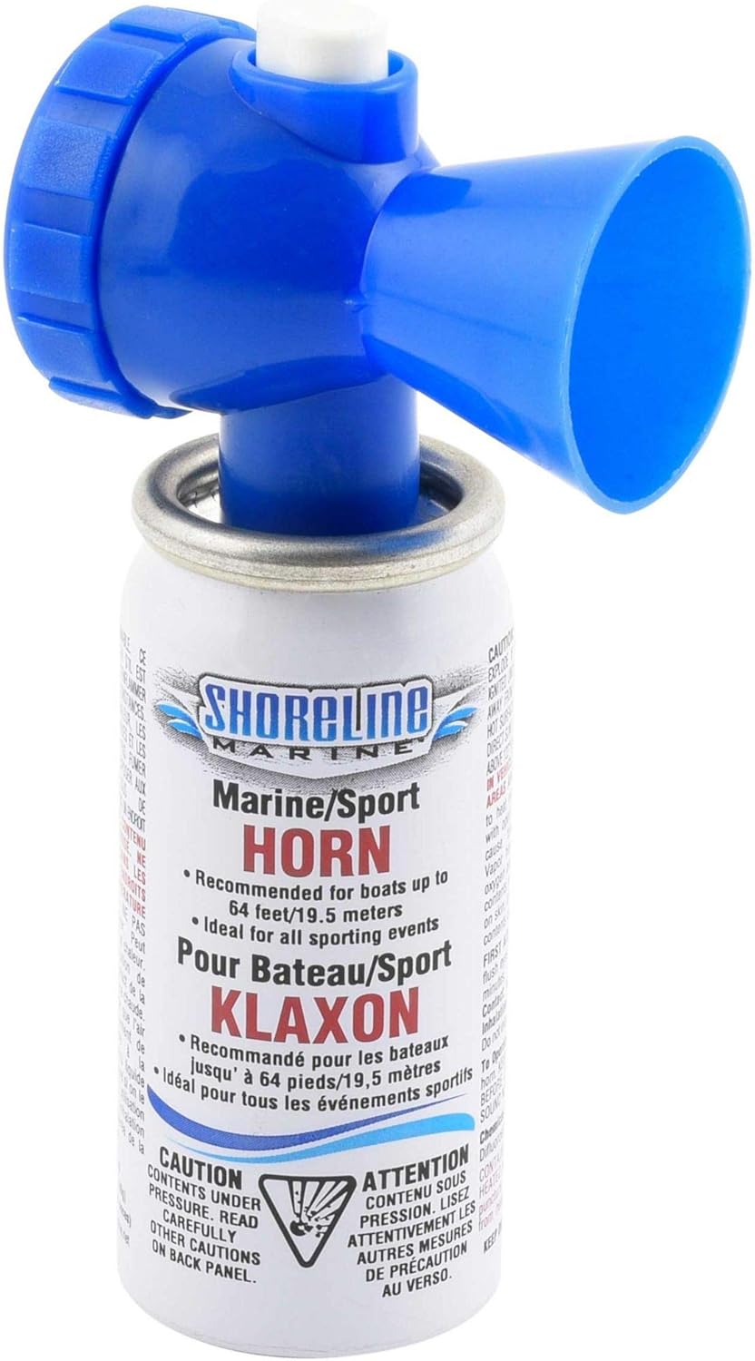 Shoreline Marine Air Horn, 8 oz. Boat Horns Sports