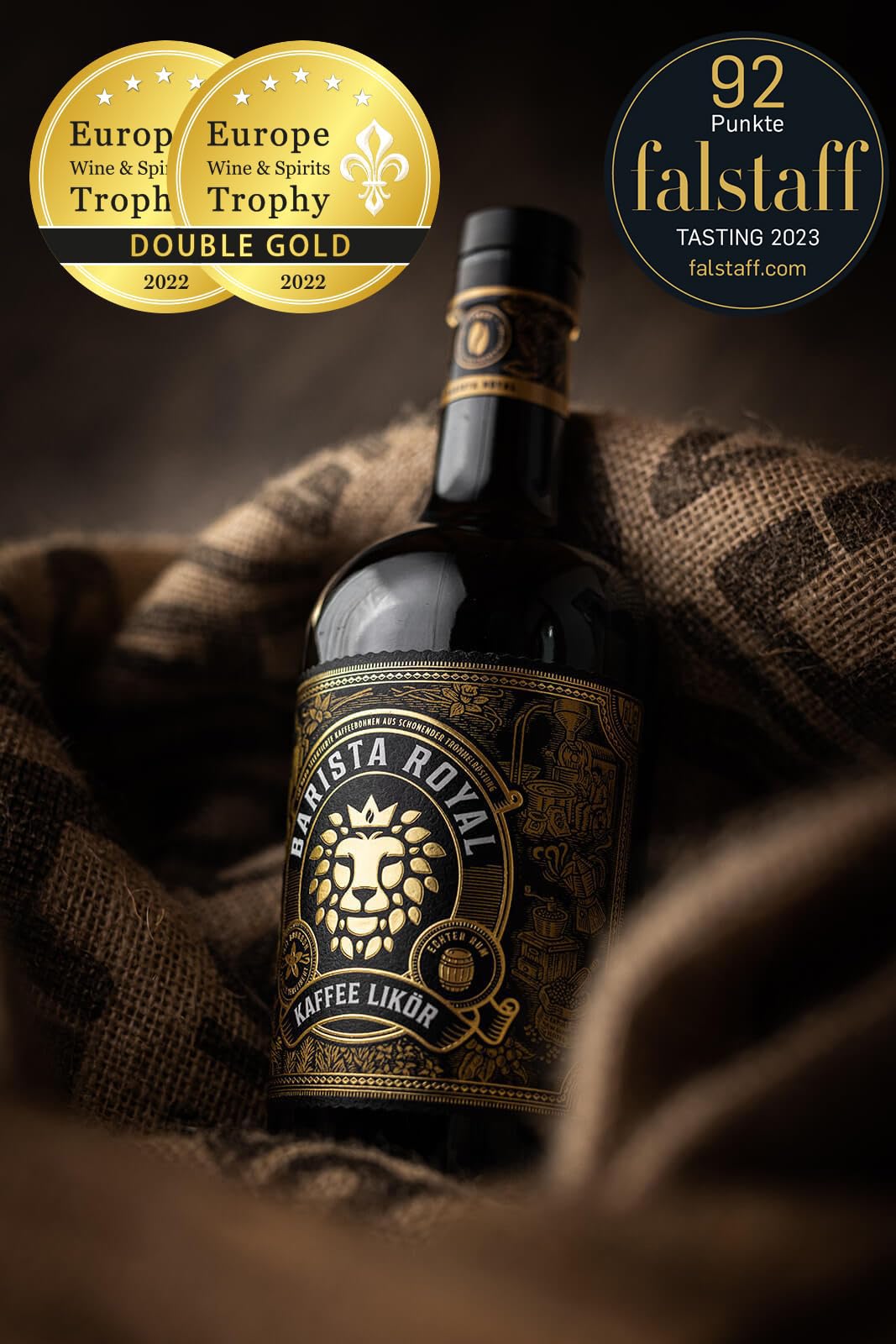 Kaffeelikör Kurzer/Stamperl mit Kaffeebohnen eigener Trommelröstung & echtem Rum - 20% - 16 x 20ml