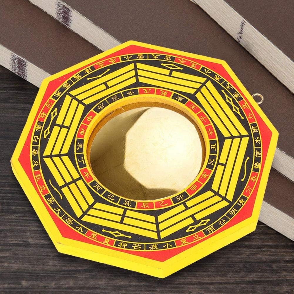 PSSOPP Vintage Chinese Feng Shui Bagua Mirror, 4in-6in Convex Concave, Taoist Instrument, Lucky Protection Mascot (#4) - Image 5