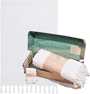 Baja Beach Co Luxurious Sand-Free Beach Towel | 100% Organic Cotton Pool & Beach Towels | Super-Soft & Anti-Odour | Design...