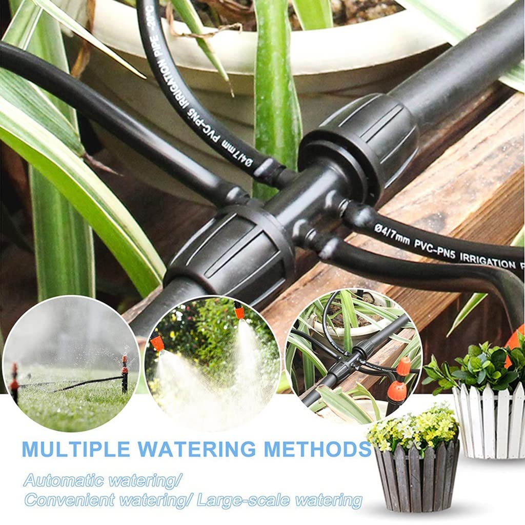 Tuercas conectoras de bloqueo de tubería de polietileno para acoplamiento de agua de jardín, 16 mm, accesorios de 1/2 pulgada para riego agrícola, paquete de 50