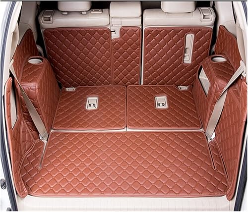 Miniatura 4 de Alfombrillas personalizadas para maletero de automóvil, compatibles con Toyota Land Cruiser Prado 150, 7 asientos, 2016-2010, alfombras de maletero