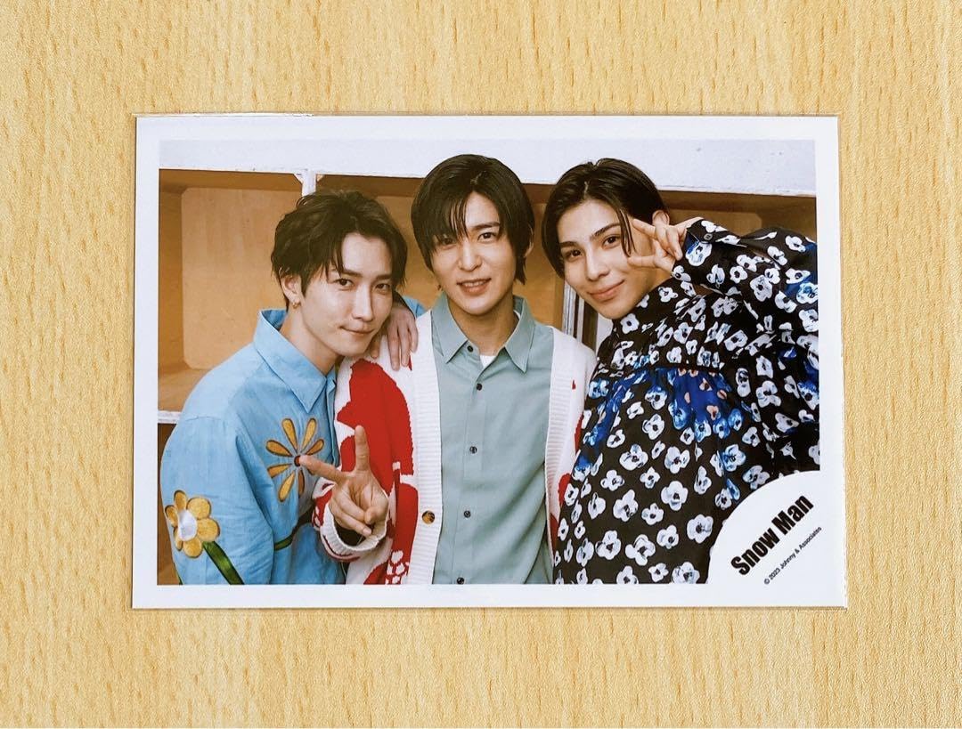 Amazon.co.jp: Snow Man 公式写真 集合 混合A79 渡辺翔太 目黒蓮