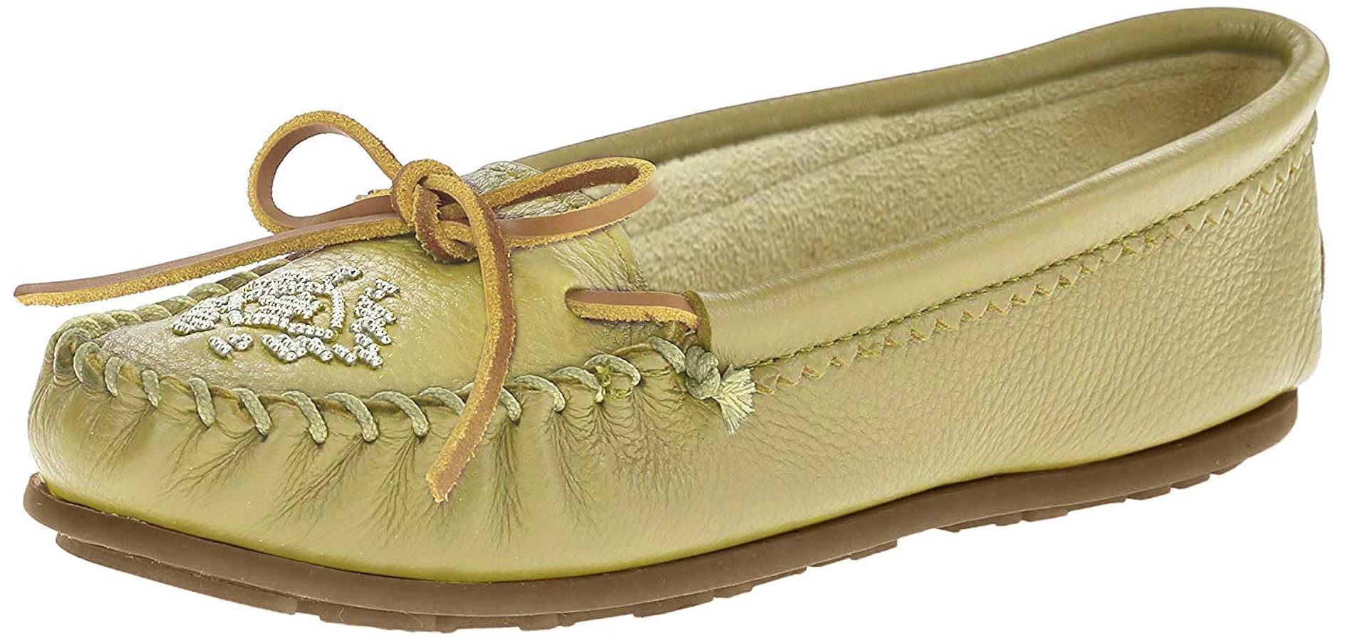 ミネトンカ　Minnetonka deerskin beaded moc Amazon.com | Minnetonka Women's Deerskin Beaded Moccasin