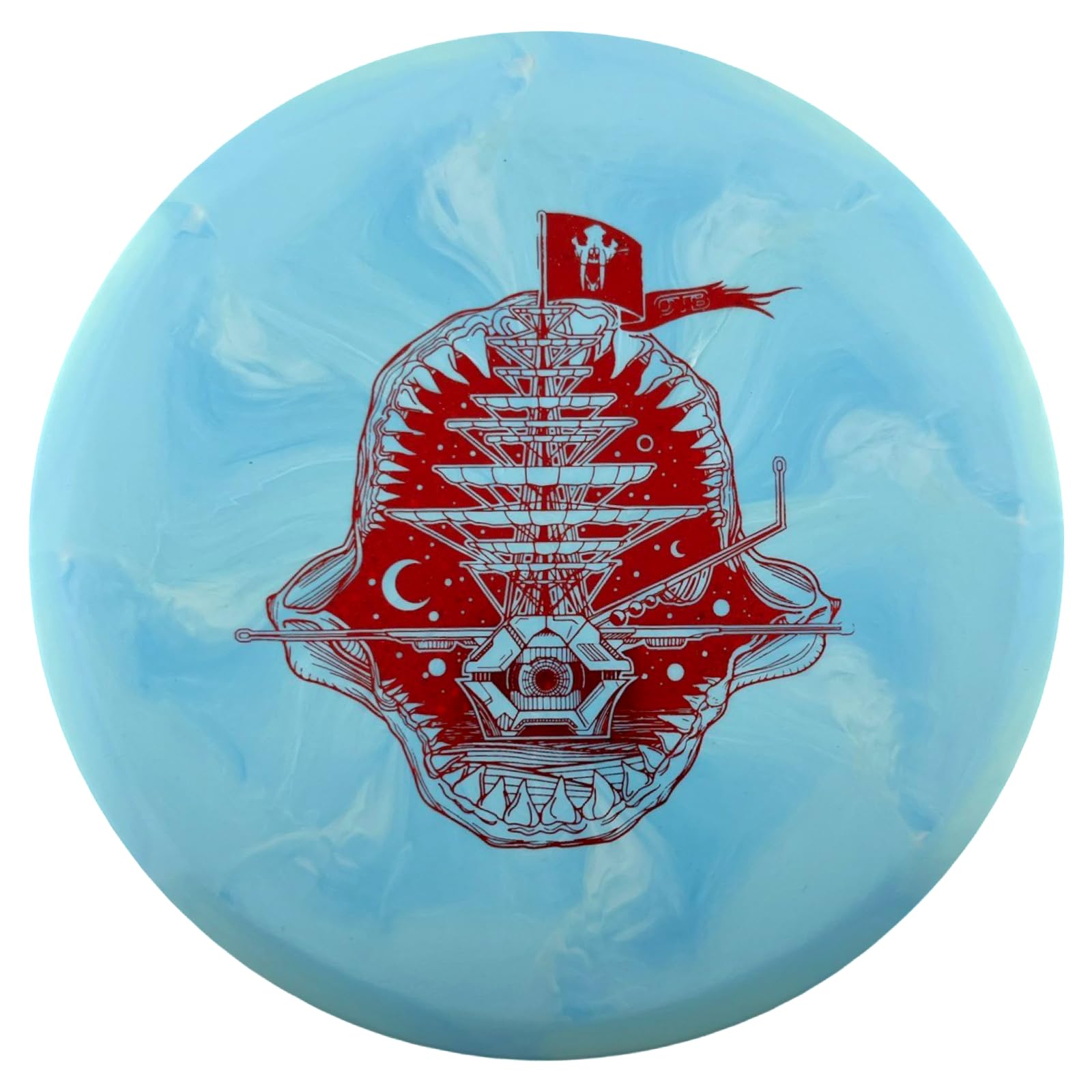 OTB TS Swirl FLX ESP Buzzz | Stable Disc Golf Midrange | SE Stamp Discraft Buzzz | Swirly, Durable Buzzz FLX ESP Plastic Discraft Discs | Special