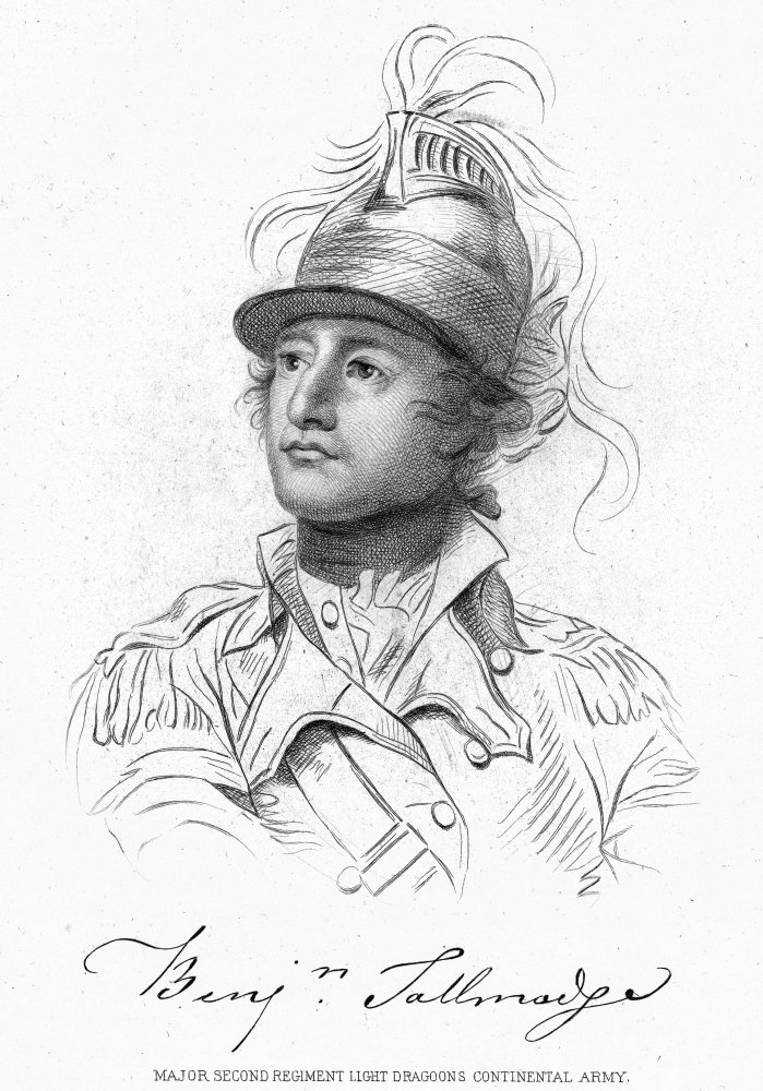 Benjamin Tallmadge N(1754-1835) American Revolutionary Soldier And Head Of George WashingtonS Spy Ring Etching 19Th Century Poster Print by (18 x 24)