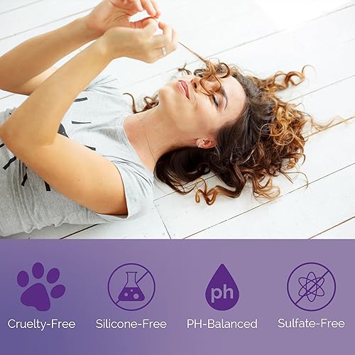 Miniatura 4 de Curl Keeper Champú de tratamiento para cabello rizado, 33.8 onzas líquidas, champú diario para el cabello, limpia y fortalece suavemente todo tipo