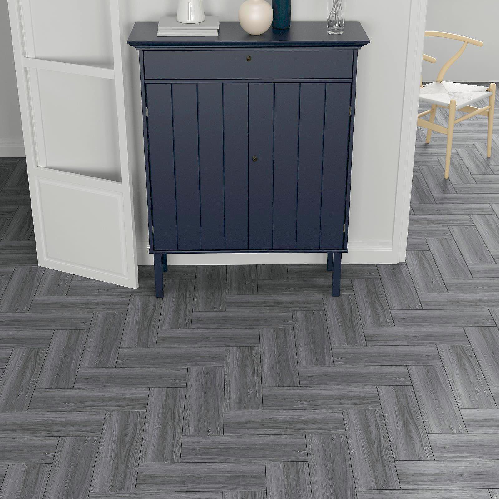 VaryPaper 20 pezzi 91,2 x 15,2 cm Peel and Stick pavimenti in vinile grigio effetto legno pavimenti in vinile impermeabile appiccicoso piastrelle per bagno cucina pavimenti pavimenti rimovibili per