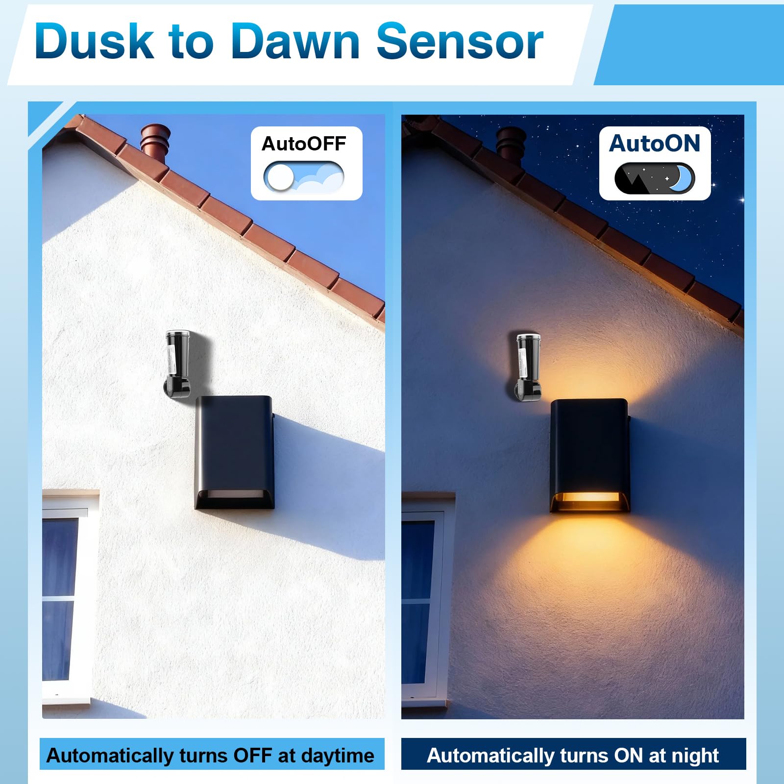 Dusk to Dawn Sensor - Automatic Outdoor Lighting -2