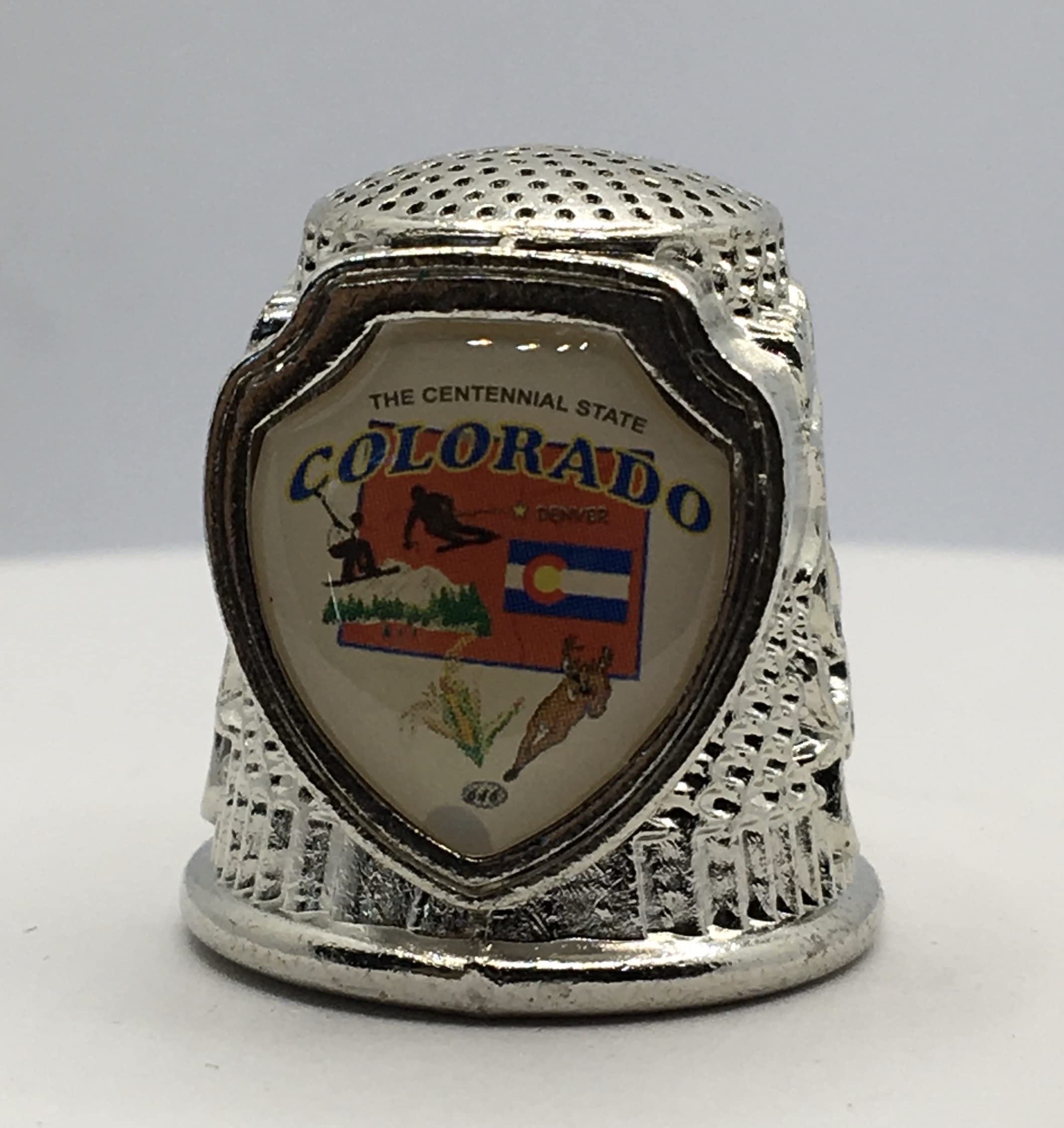646 Colorado State Collectible Souvenir Thimble