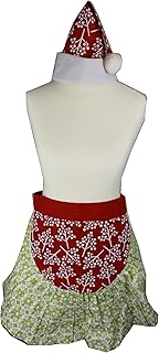 Ladelle "Christmas Set fartuch w2 / fartuch kuchenny/fartuch kuchenny/fartuch do pieczenia/fartuch bożonarodzeniowy + czapka