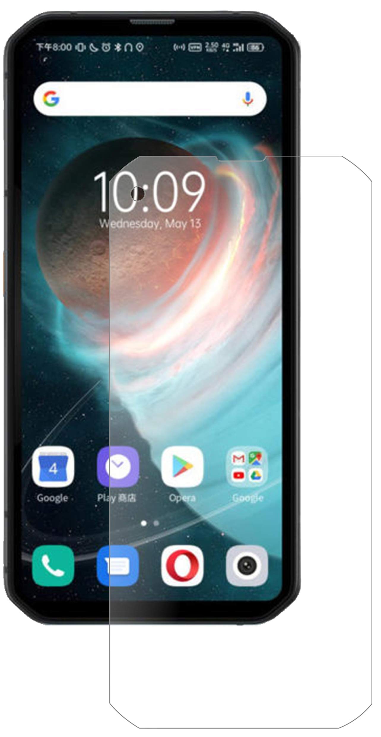 dipos I 2X Pellicola Protettiva Compatibile con Blackview S8 Protezione