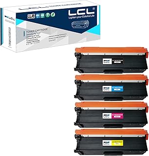 LCL Remanufactured Toner Cartridge for Brother TN-431 TN-433 TN431 TN433 TN433BK TN433C TN433M TN433Y (4-Pack Black Cyan Magenta Yellow) for Brother DCP-L8410CDW MFC-L8690CDW MFC-L8610CDW MFC-L8900CDW