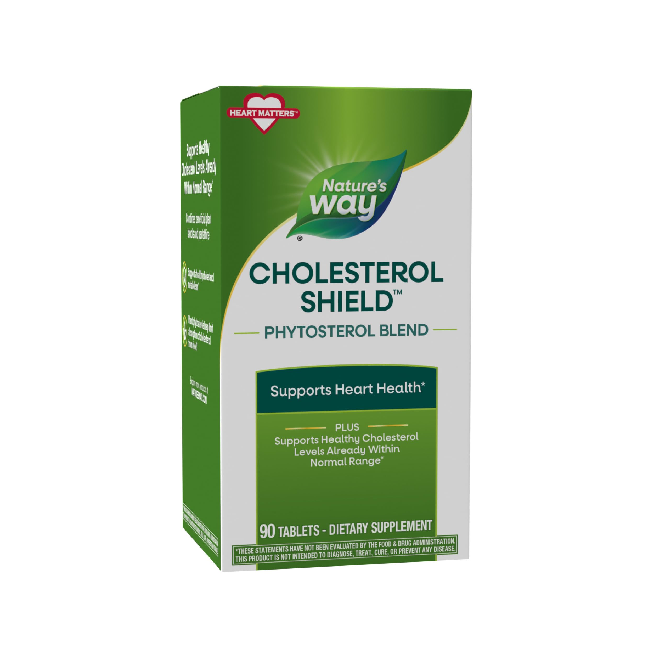 Nature's Way Enzymatic Therapy Cholesterol Shield 90 tabs (05519)