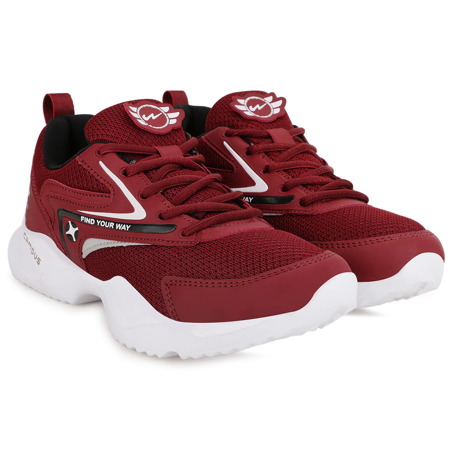 Campus Child NINZA JR MHRN/SIL Sneakers - 3UK/India 22C-670 (B0B62ZGV1V) Amazon Price History, Amazon Price Tracker