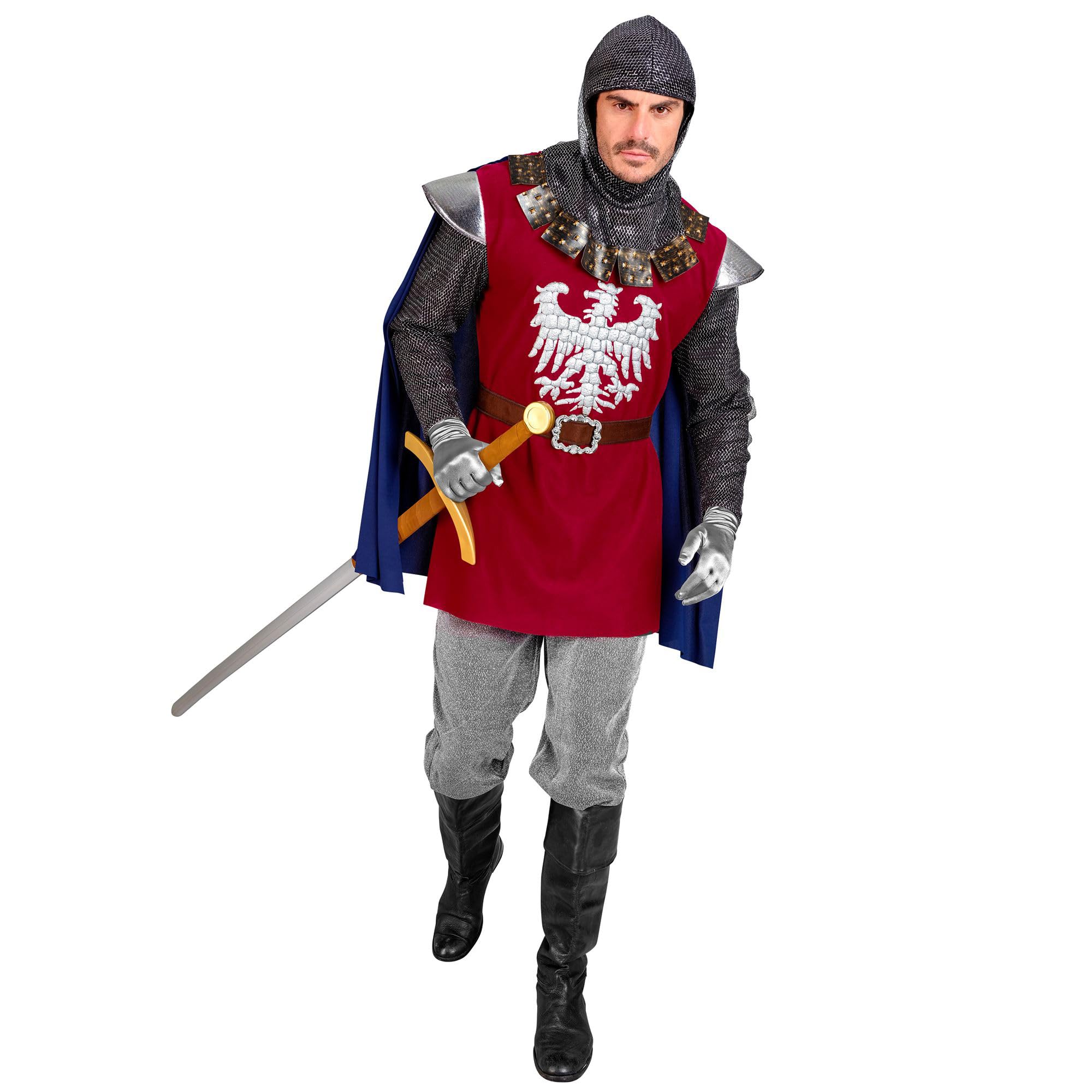 W WIDMANN MILANO Party Fashion - Kostüm Ritter, Prinz, Kreuzritter, Mittelalter, Krieger, König