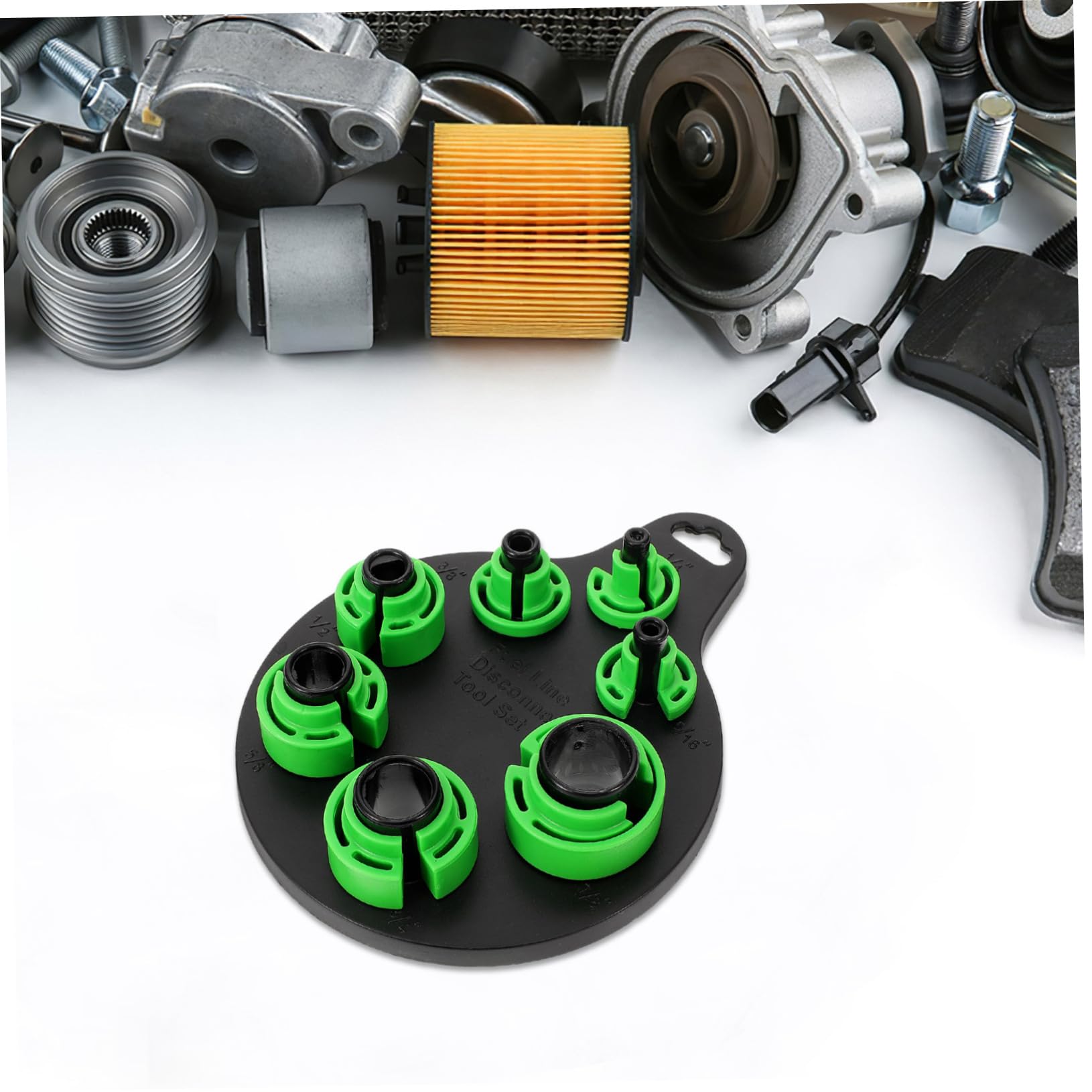 FUNOMOCYA 1set Line Disconnect Tool Air Conditioner Repair Kit for Quick Connector Removal and Lightweight Automotive Tools for Efficient Repairs