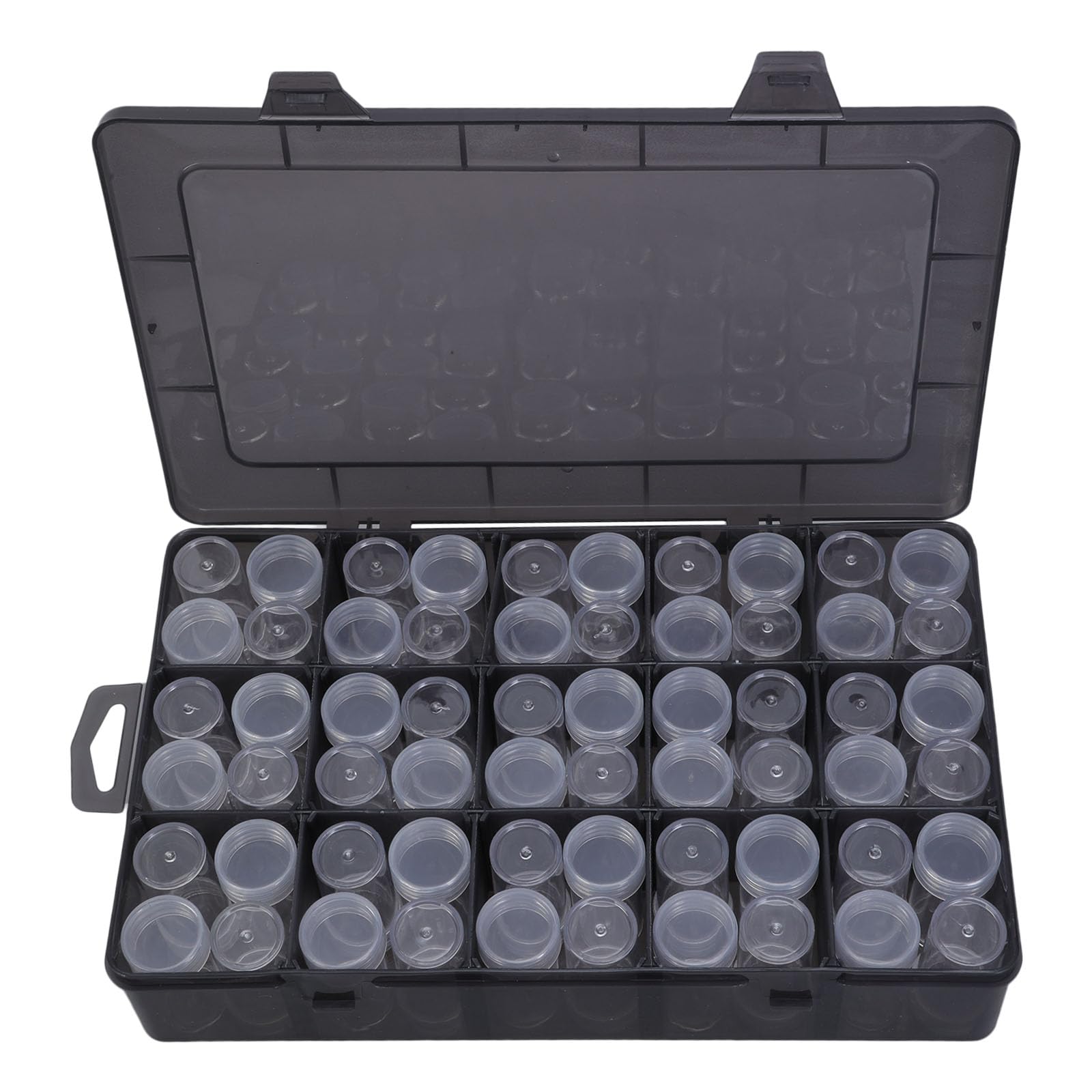 Tsophreniq Flexible and Sturdy 15 Section Jewelry Storage Box Providing Ample Space for Categorizing Small Household Items Jewelry Organizers Box