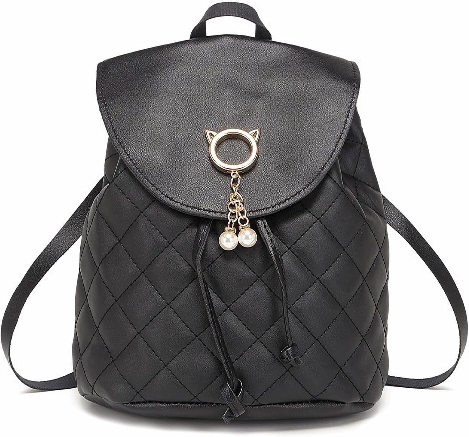 Heyjoin Fashion Mini Backpack Purse Small Leather Daypack Double Shoulders Bag