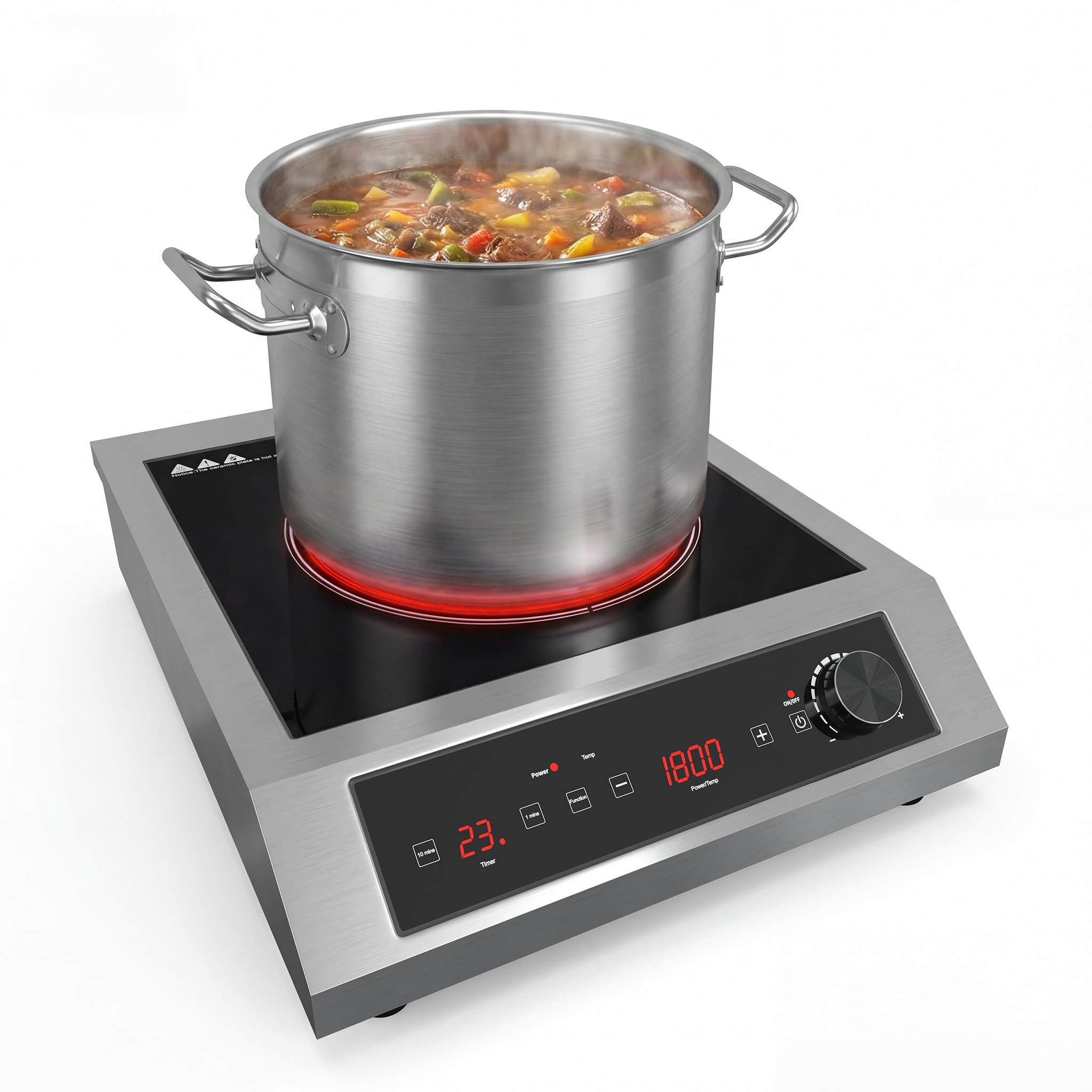 Sunvivi 1800W Induction Cooktop