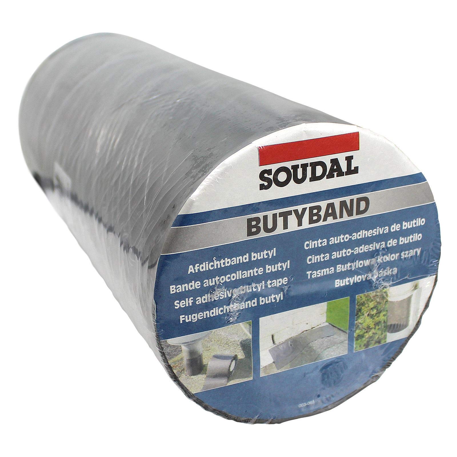 Truly Pvc Supplies 300Mm X 10M Butyband Lead Flashing Tape Butyl Rubber Roof Sealing Repair Band Soudal