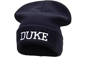 Duke Big Size Embroidered Acrylic Long Beanies