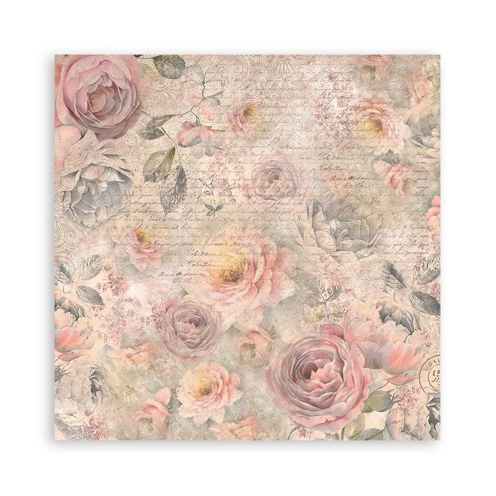 Stamperia SBPLT29 Sheets Fabric, Multicoloured, 30 x 30 x 0.2 cm, Multi-coloured, 30 x 30 x 0,2 cm - Image 2